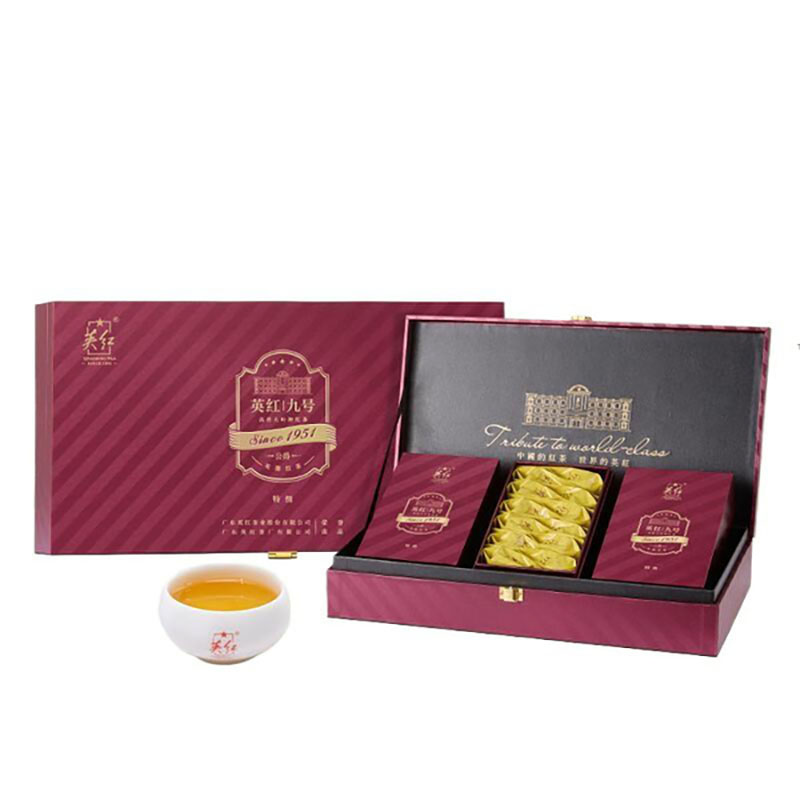 英红 公爵 九号有机特级红茶礼盒 2024明前春茶茶叶 180g（5g*36包） （单位：盒）  