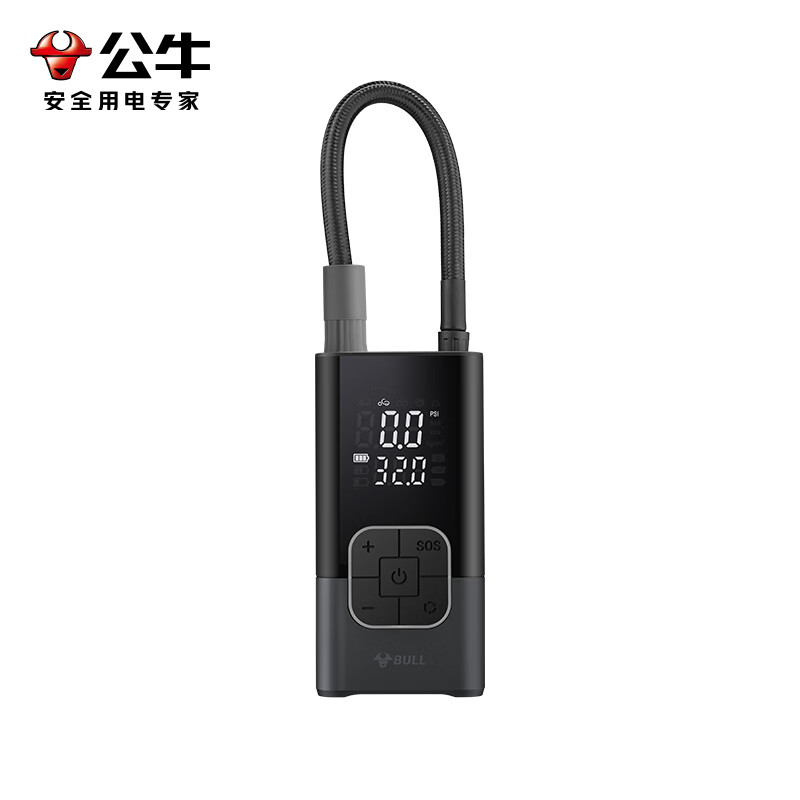 公牛（BULL） GNV-CC119 车载充气泵 2000mAh （单位：个）  