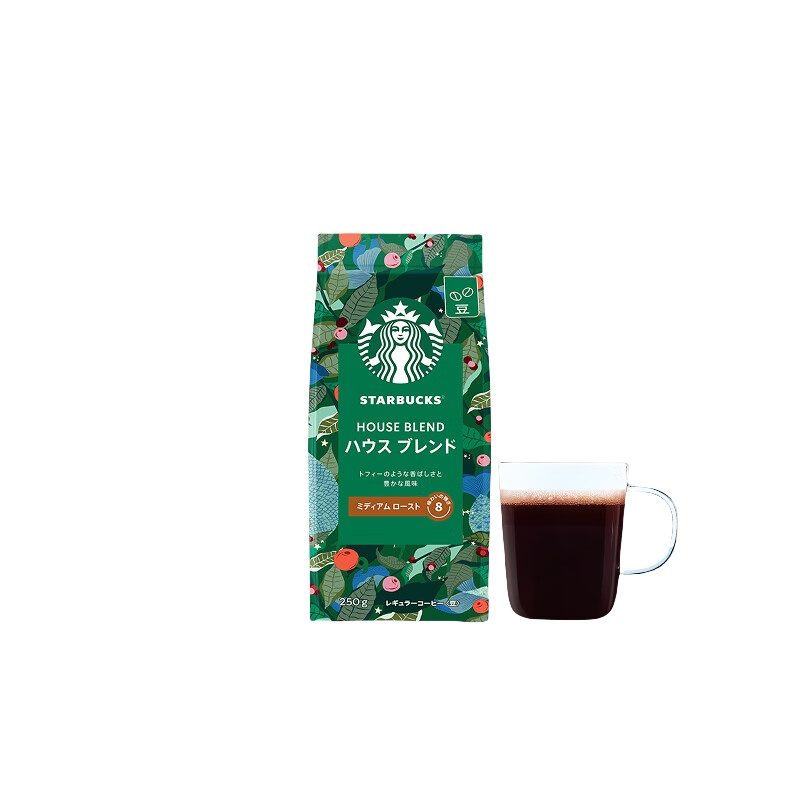 星巴克（Starbucks） 特选综合 精品烘焙咖啡豆 中烘黑咖啡 250g （单位：袋）  
