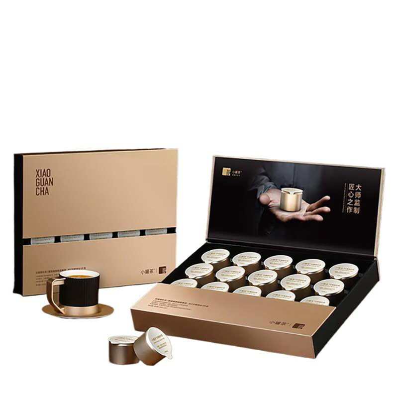 小罐茶 金罐 白毫银针茶礼盒装 4g*20罐 （单位：盒）  