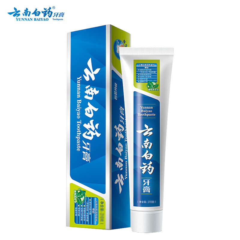 云南白药 薄荷香型 牙膏 65g （单位：支） 新老包装随机发货