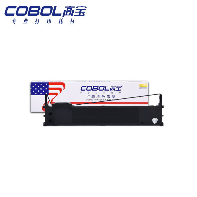 高宝（COBOL） OKI210F 色带架 12.7mm&times;10m （单位：支） 适用OKI210F/OKI230F/OKI270F/PD627 黑色