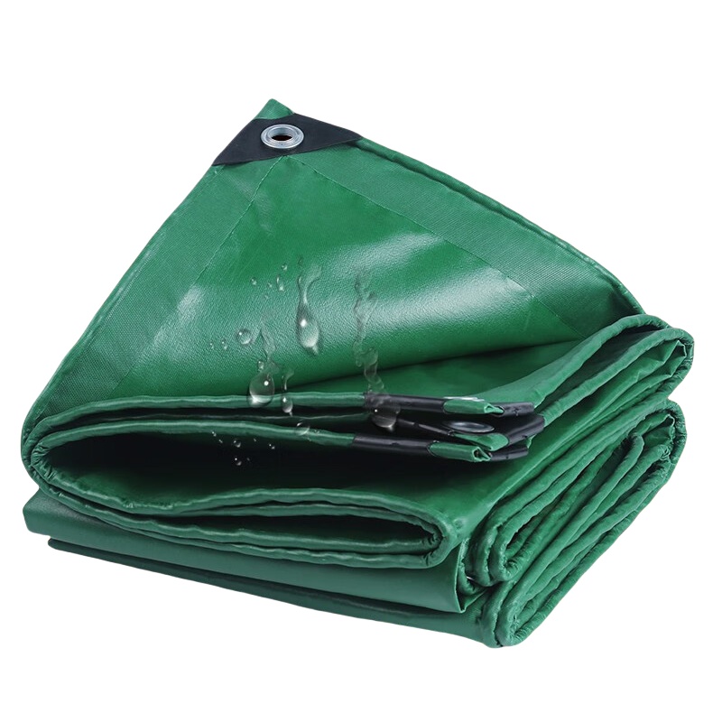 苏识 PVC三防 篷布 400g/m² （单位：平米） 单面PVC涂层帆布 绿色