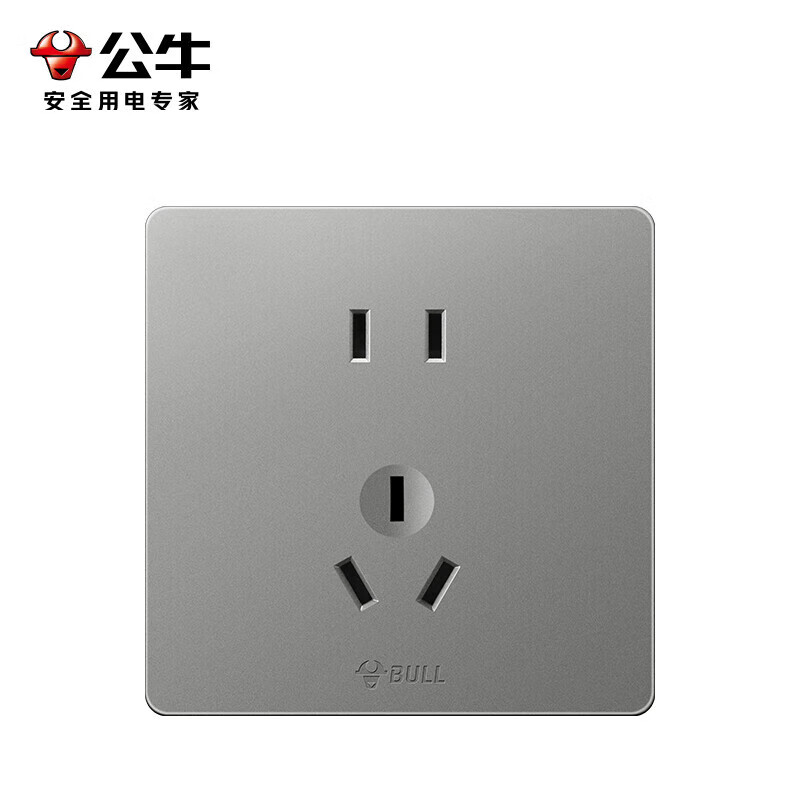 公牛 G12Z223S 暗装86型开关插座 正五孔 （单位：个）  