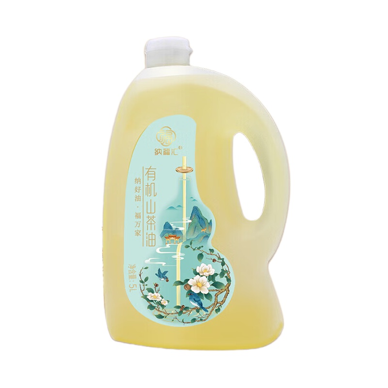 纳福汇 有机 山茶油 5L （单位：桶）  