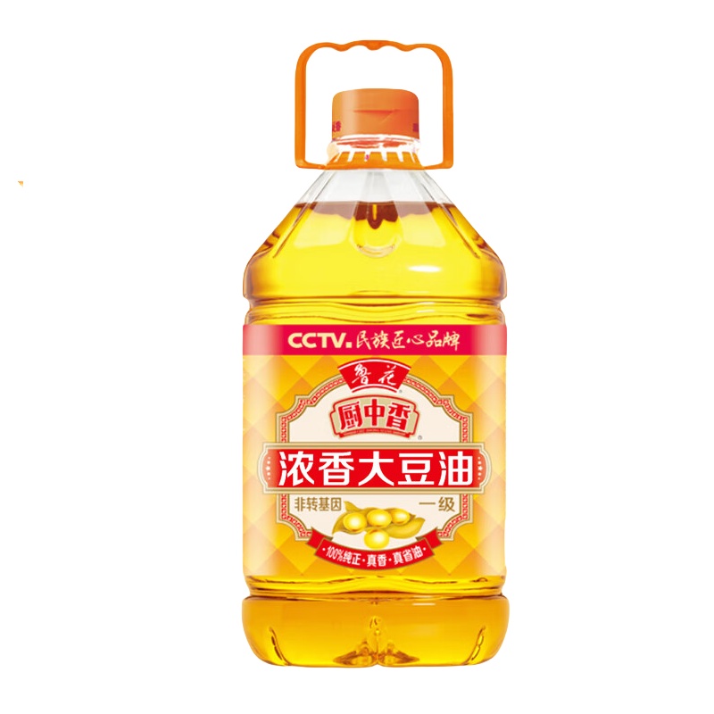 鲁花 厨中香 浓香大豆油 5L （单位：桶）  