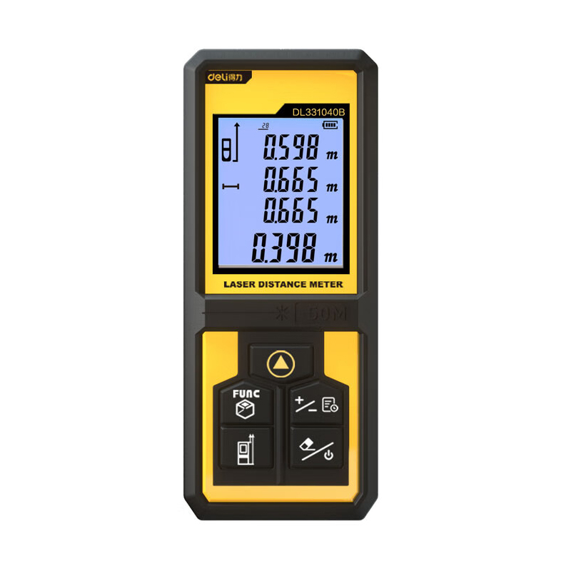 得力（deli） DL331040B 激光测距仪 50m （单位：个）  