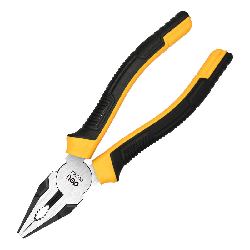 得力（deli） DL0002 德式钢丝钳 7寸 （单位：个）  