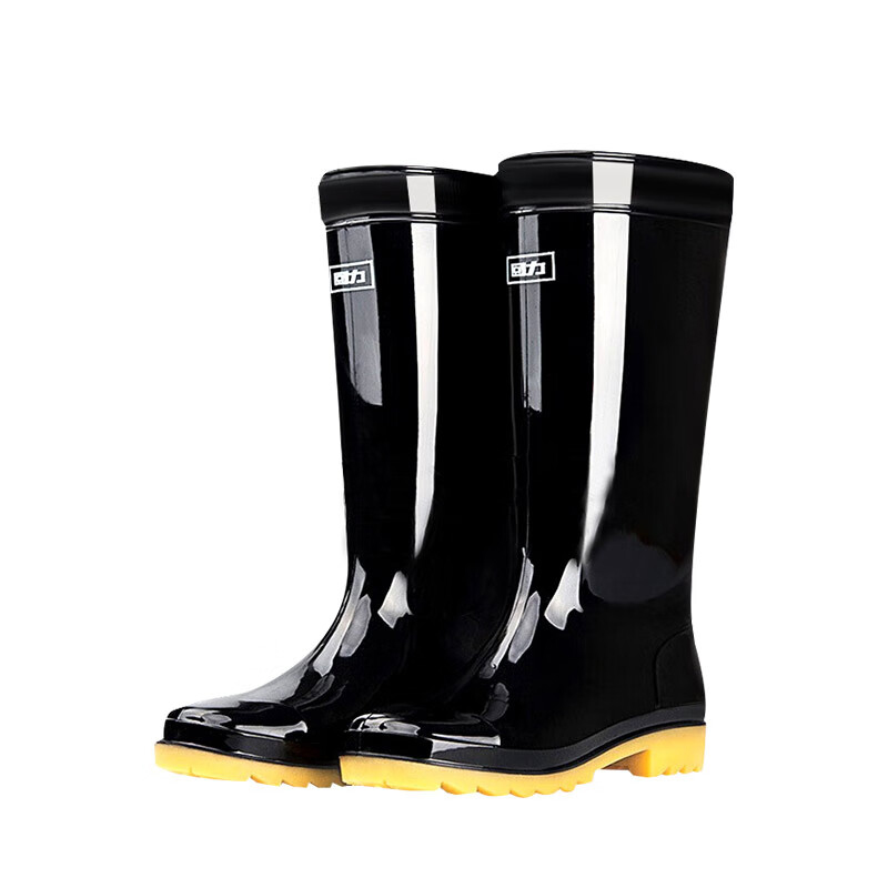 回力 807 中筒黑色雨靴 44码 （单位：双）  