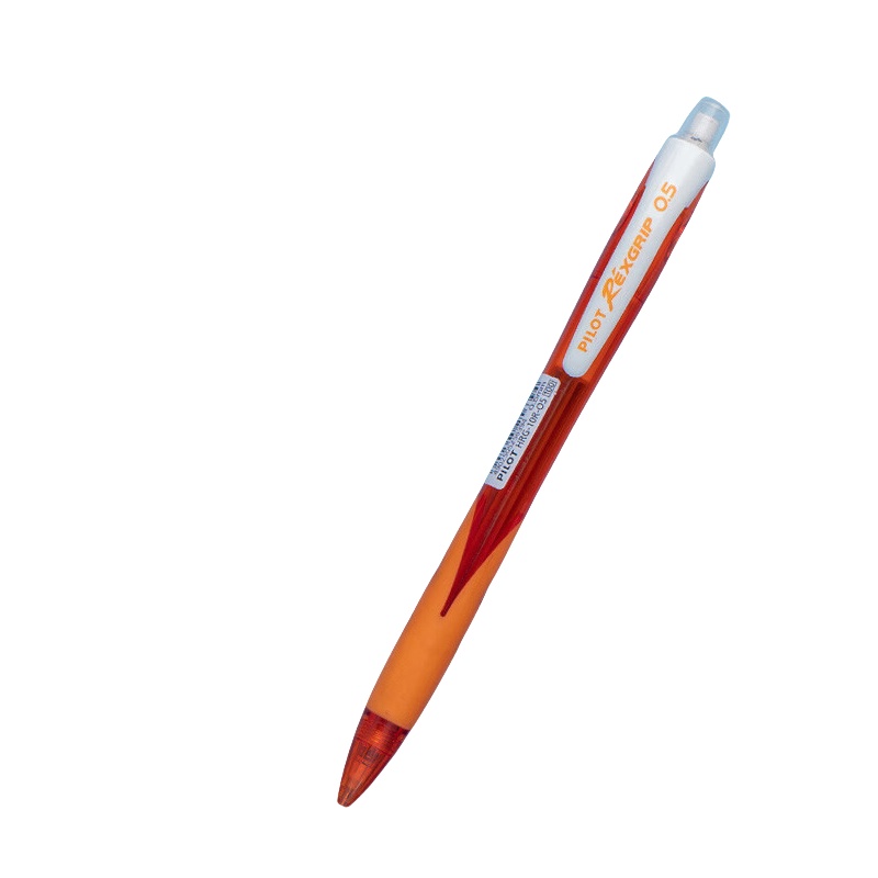 百乐（pilot） P-HRG-10R 乐彩自动铅笔 0.5mm （单位：支）  橙色杆