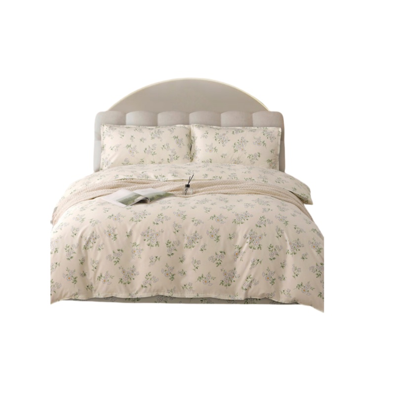 花罗兰（Hualuolan） 绿野仙踪 生态棉印花四件套 被套200*230cm/床单230*250cm/枕套48*74cm*2 （单位：套）  