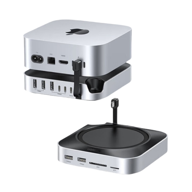 绿联（UGREEN） Mac mini M4 十一合一扩展坞 CM841-65487 （单位：个）  