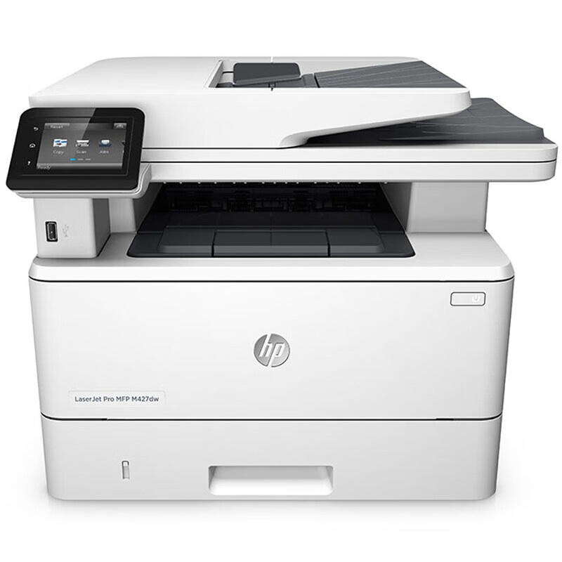 &nbsp;惠普（HP） LaserJetPro  M427dw 黑白激光多功能一体机  （单位：台） A4 打印/复印/扫描/无线网络/自动双面 白色