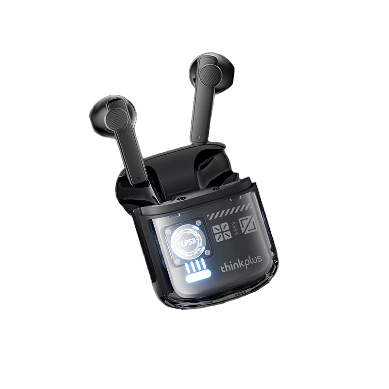 联想 LP53 真无线蓝牙耳机 蓝牙5.4 （单位：副）  银色