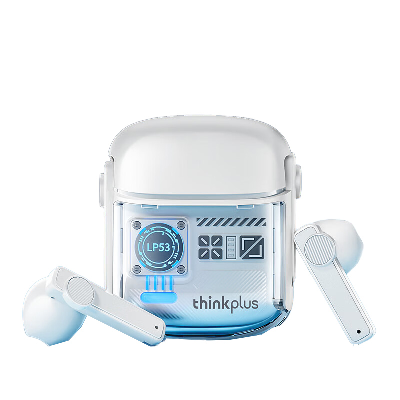 联想 LP53 真无线蓝牙耳机 蓝牙5.4 （单位：副）  白色