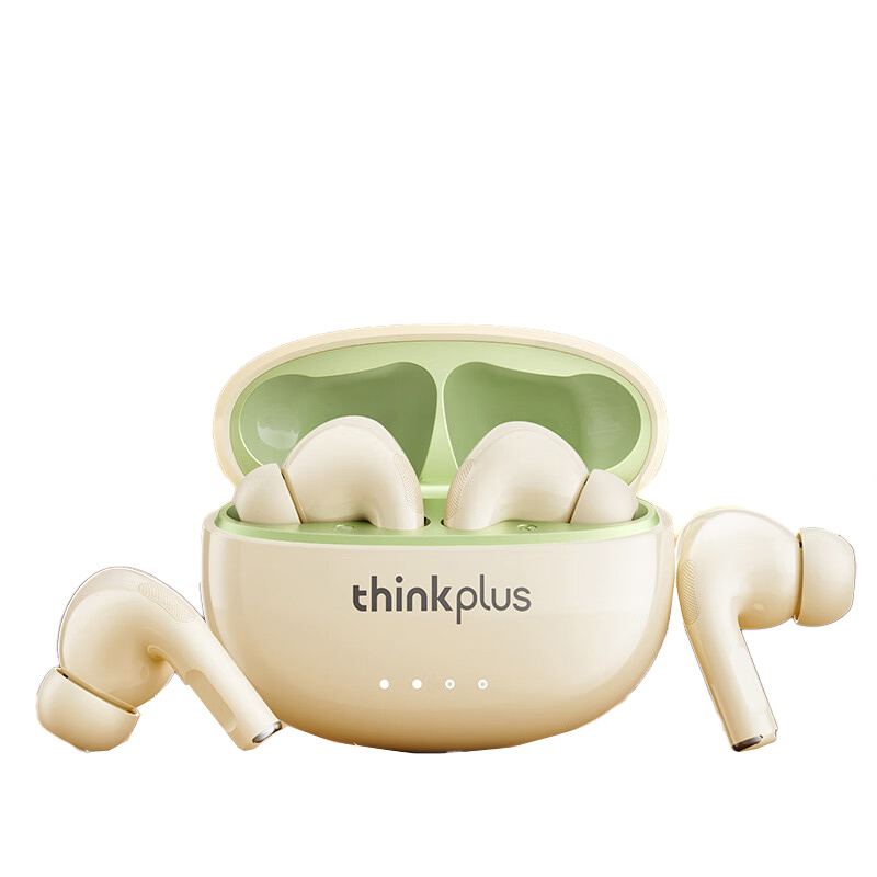 联想 LP5PRO 真无线蓝牙耳机 蓝牙5.4 （单位：副）  米色