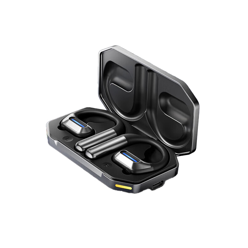 联想 LP73 开放式蓝牙耳机 蓝牙5.4 （单位：副）  黑银