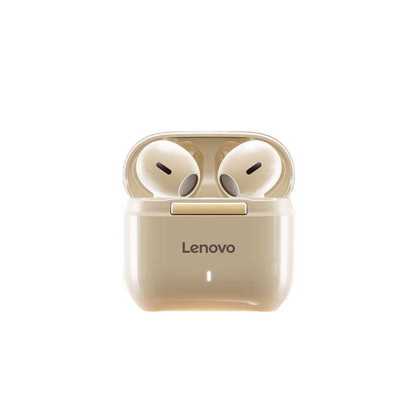 联想 TA100 真无线蓝牙耳机 蓝牙5.4 （单位：副）  月岩白