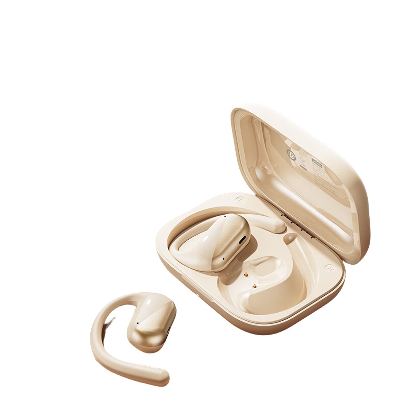 联想 EA340 开放式真无线蓝牙耳机 蓝牙5.4 （单位：副）  月岩白