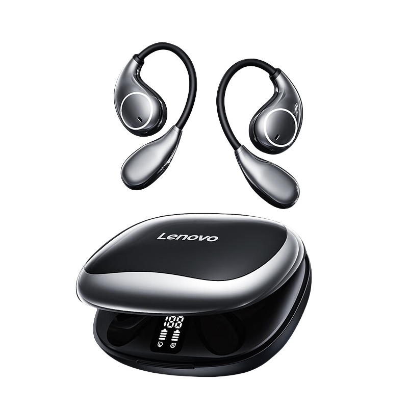 联想 TA320 开放式真无线蓝牙耳机 蓝牙5.4 （单位：副）  黑色