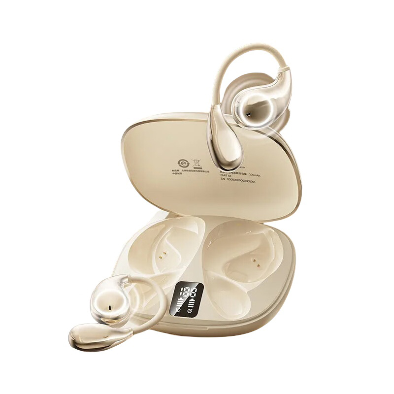 联想 TA320 开放式真无线蓝牙耳机 蓝牙5.4 （单位：副）  月岩白