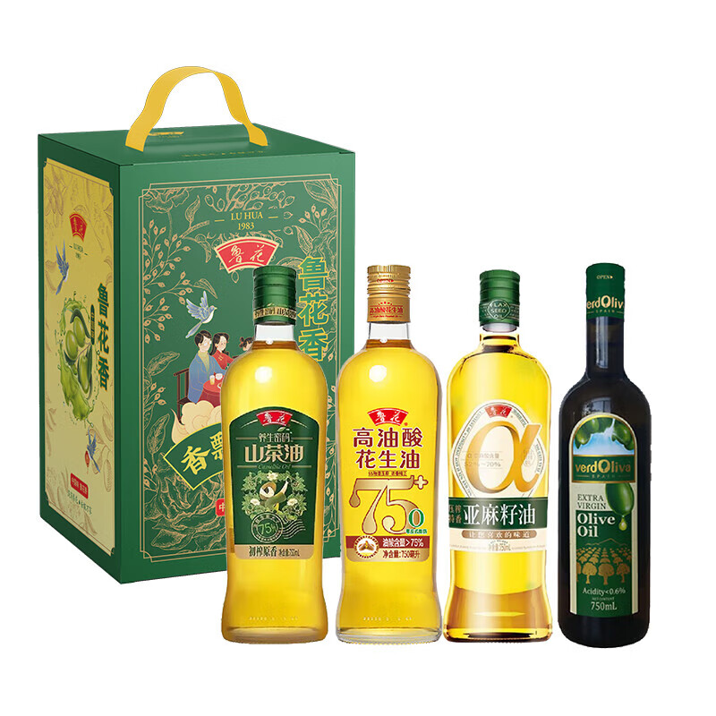 鲁花 尊品高端 食用油礼盒 3L （单位：盒）