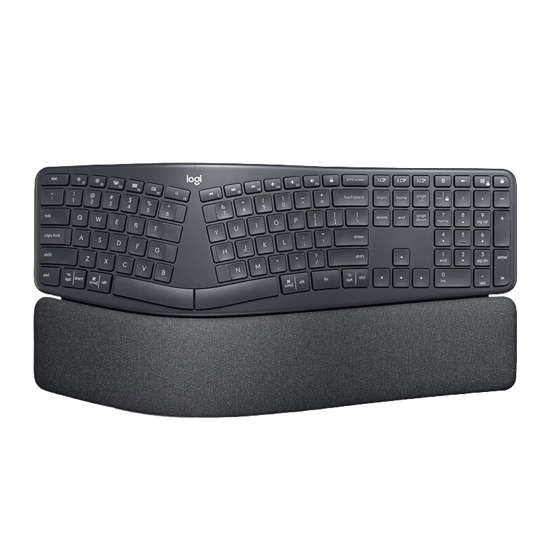 罗技（Logitech） ERGO K860 无线蓝牙键盘 无轴体 （单位：个）  黑色