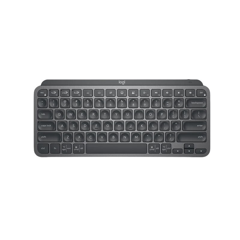 罗技（Logitech） MX Keys Mini 大师系列 无线键盘 商用版 无轴体 （单位：个） 科技灰