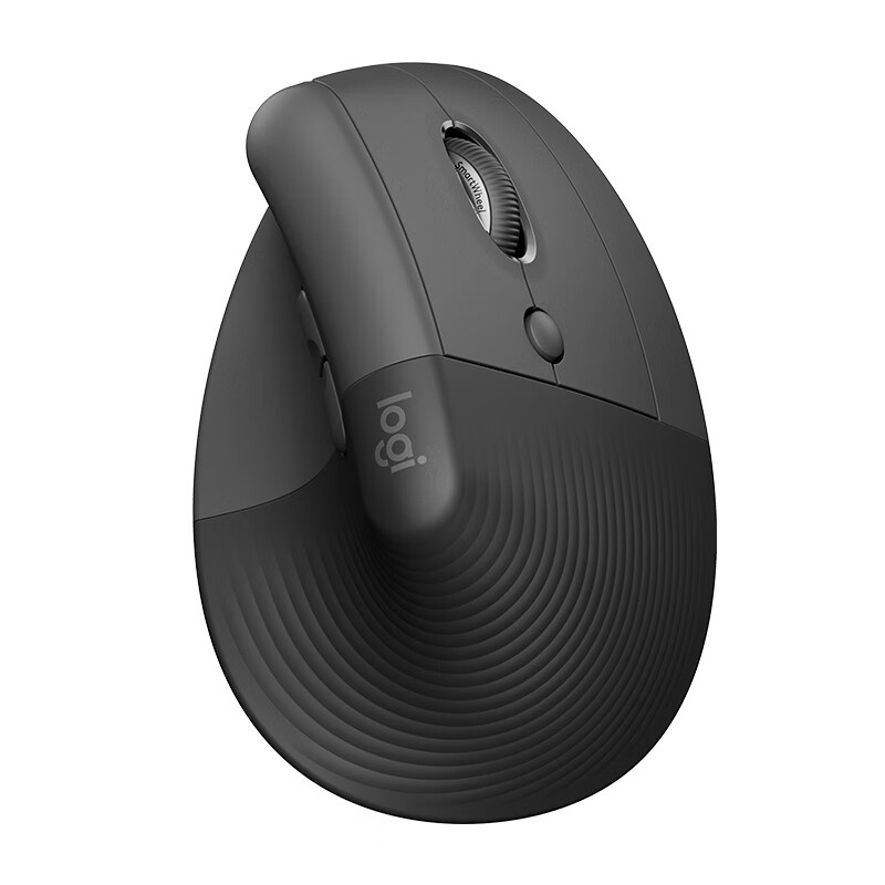 罗技（Logitech） Lift 人体工学鼠标 蓝牙+无线2.4G （单位：个）  黑色