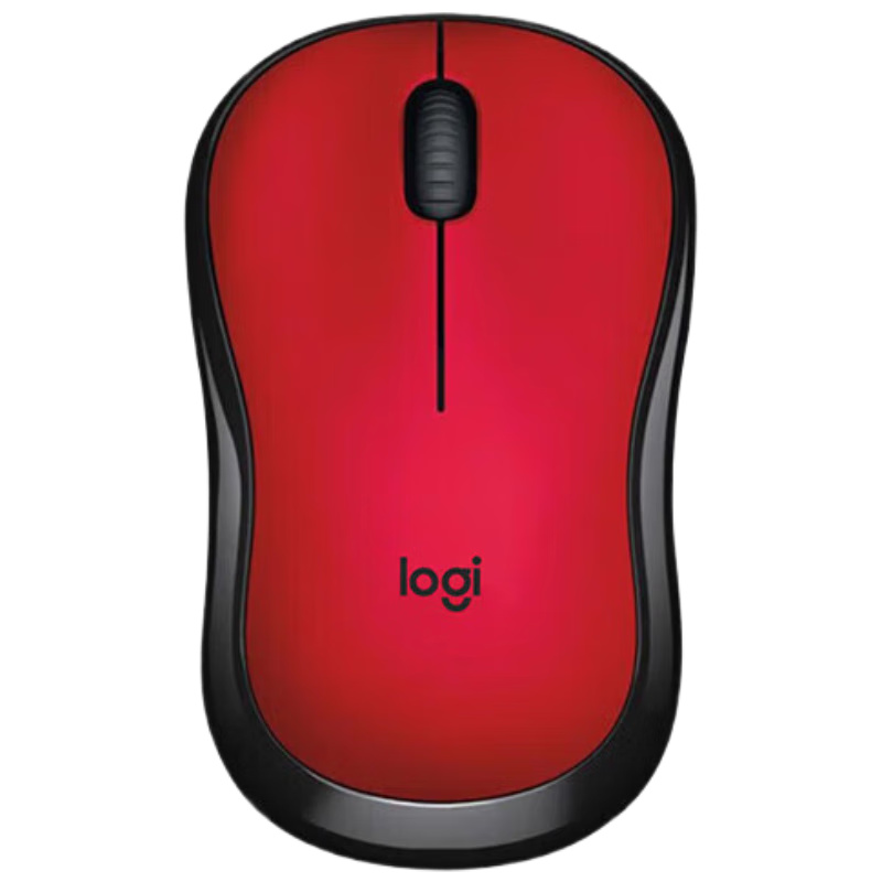 罗技（Logitech） M220 无线静音鼠标 无线2.4G （单位：个）  红色