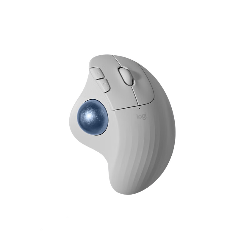 罗技（Logitech） M575 S 轨迹球鼠标 蓝牙+无线2.4G （单位：个）  珍珠白