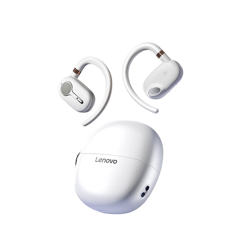 联想（Lenovo） LP81 挂耳式蓝牙耳机 蓝牙5.4 （单位：个）  白色