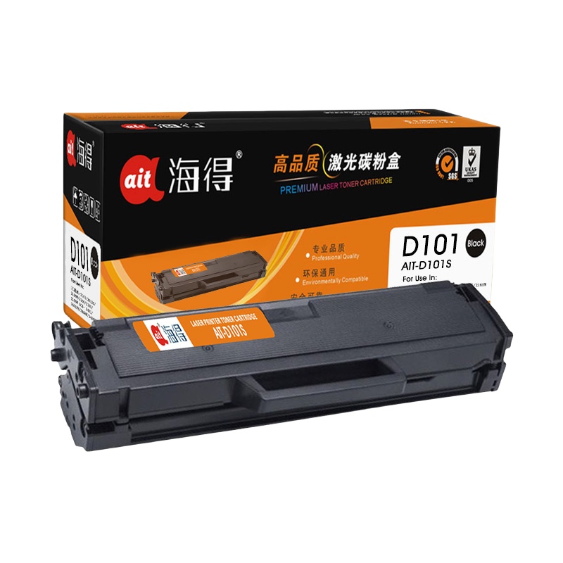海得（ait） AIT-D101 硒鼓 专业版 1500页 （单位：支） 适用三星ML-2161 2162 2166 2160 SCX-3401 3406 3400 3405 黑色