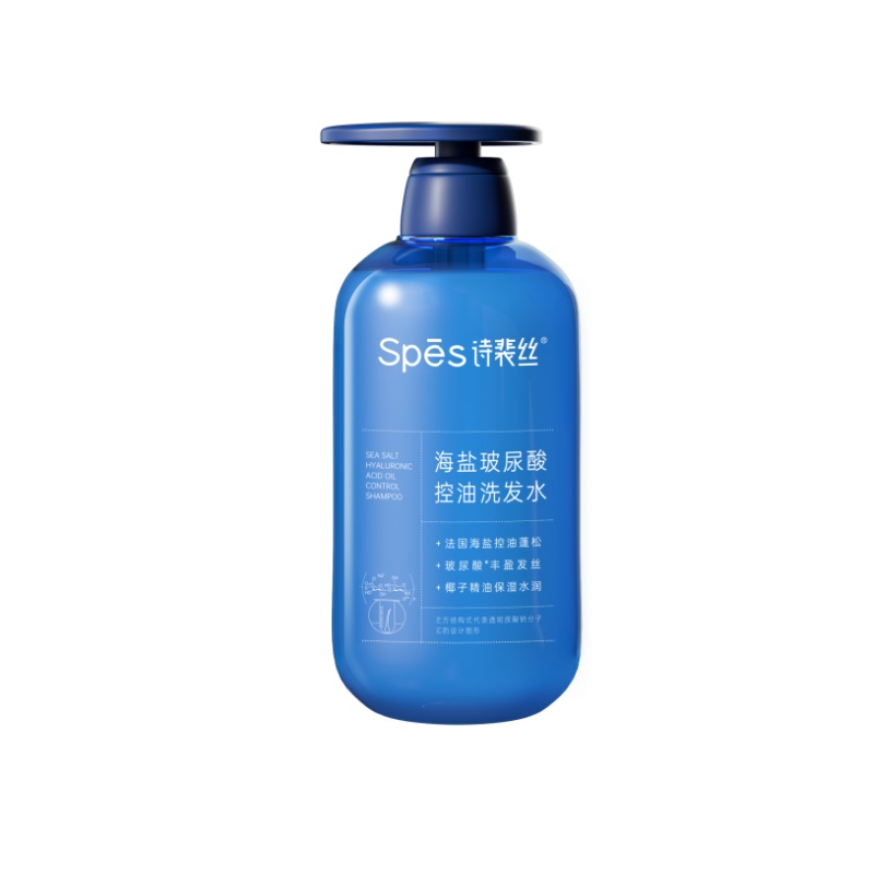 诗裴丝（Spes） 海盐玻尿酸 洗发水套装 500ml*2瓶/套 （单位：套）  