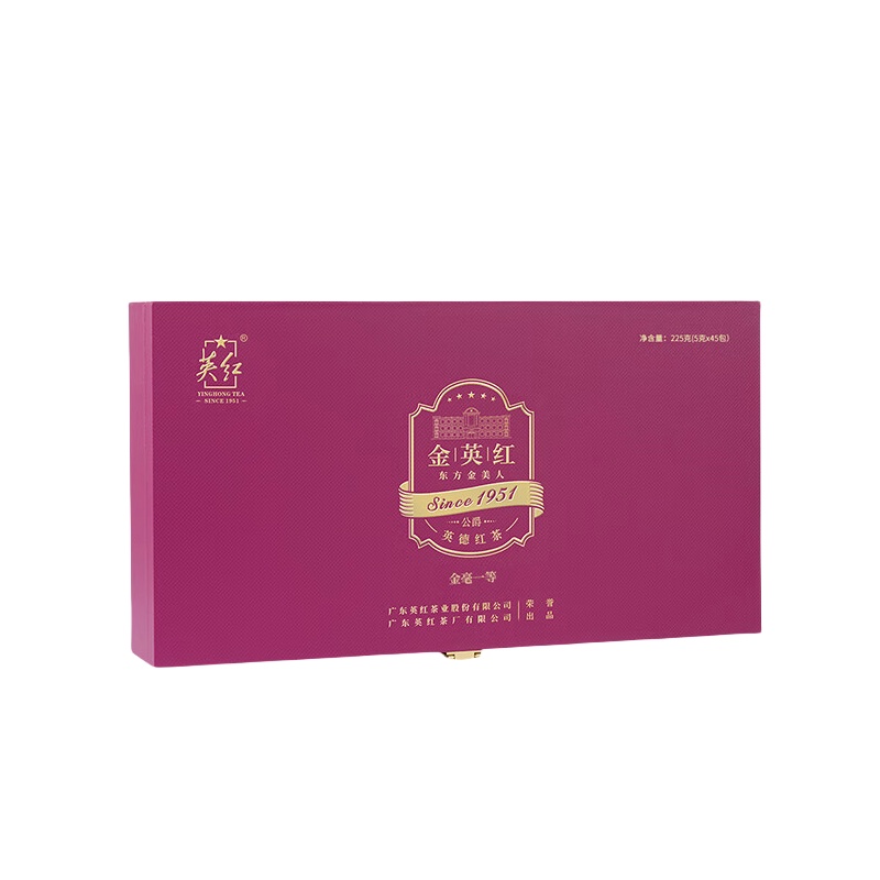 英红 金英红 公爵金毛毫英德红茶 6克*36泡/盒 （单位：盒）  