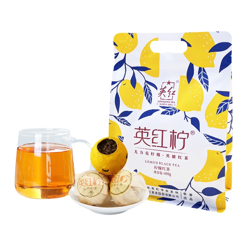 英红 英红柠 柠檬红茶简饮袋装 400克 （单位：袋）  
