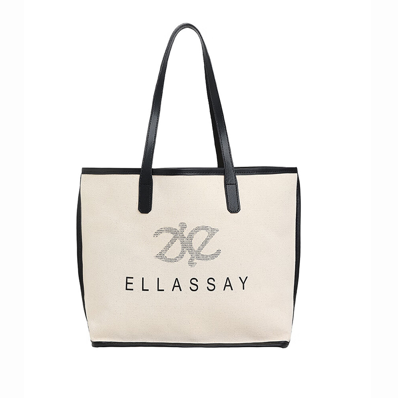 歌力思（ELLASSAY） EWZ33BL934 经典双E托特包 29.5*13.5*30cm （单位：个）  浅米杏