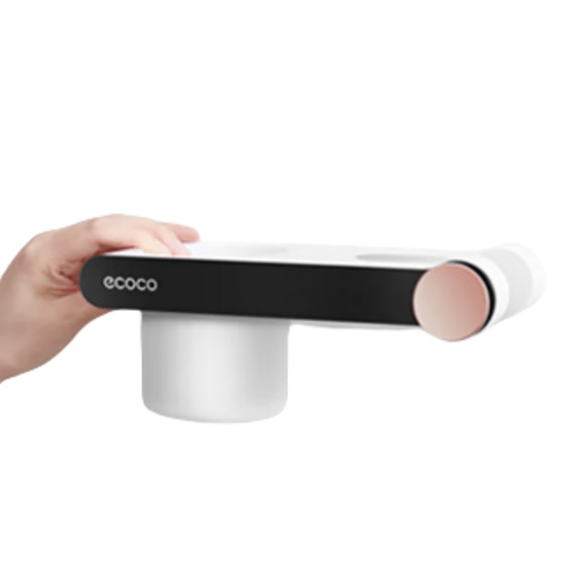 意可可（ecoco） E2208 简约吹风机架 225*110*95mm （单位：个）  黑色