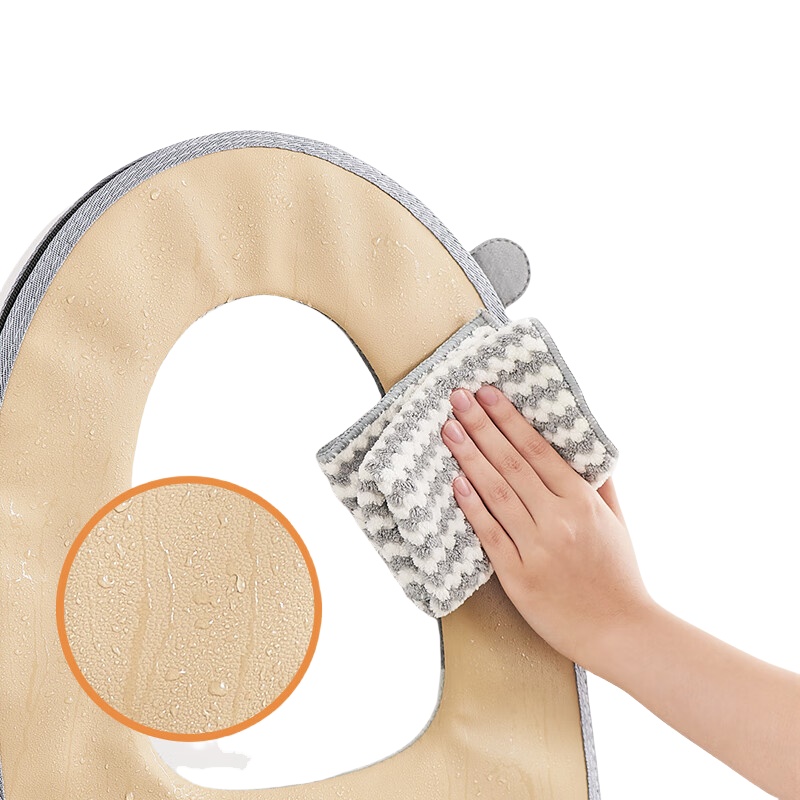 意可可（ecoco） E2368 拉链式马桶垫 370*430mm （单位：个）  奶油色