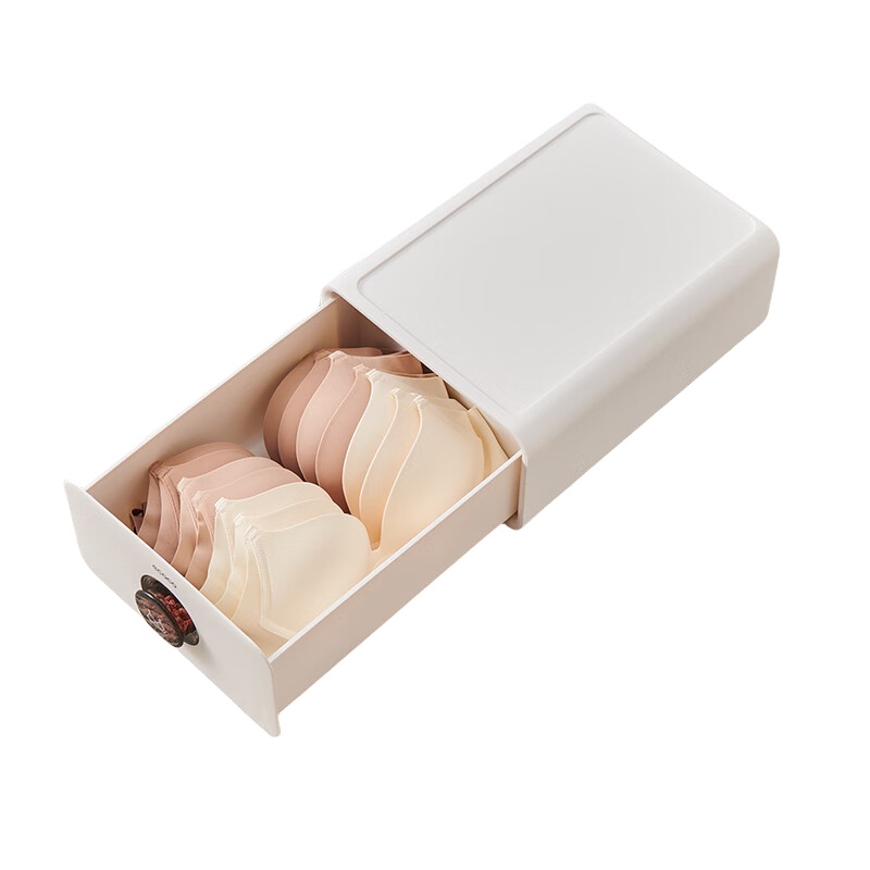 意可可（ecoco） E2340 抽屉式文胸收纳盒 344*250*146mm （单位：个）  雪白色