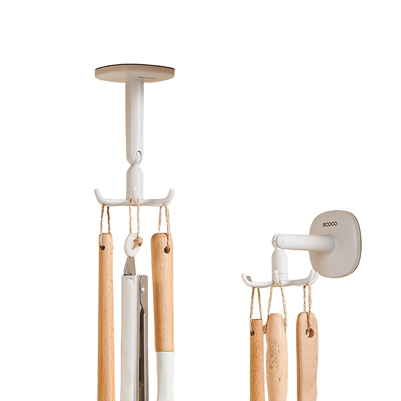 意可可（ecoco） E23164 可旋转六角挂钩 2个/组 （单位：组）  石墨灰