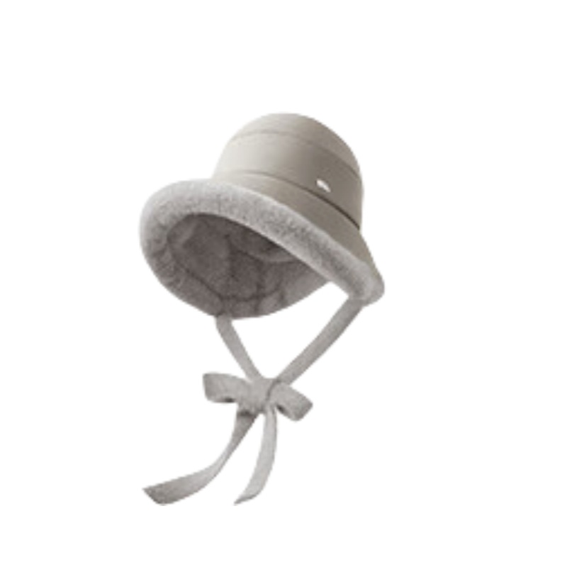 蕉下 CL45124 气绒保暖双面飘带帽子 帽深13.5cm （单位：顶）  银叶灰