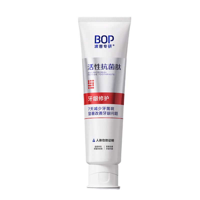 波普专研（bop） 牙龈修护 活性抗菌肽牙膏 120g （单位：支）  