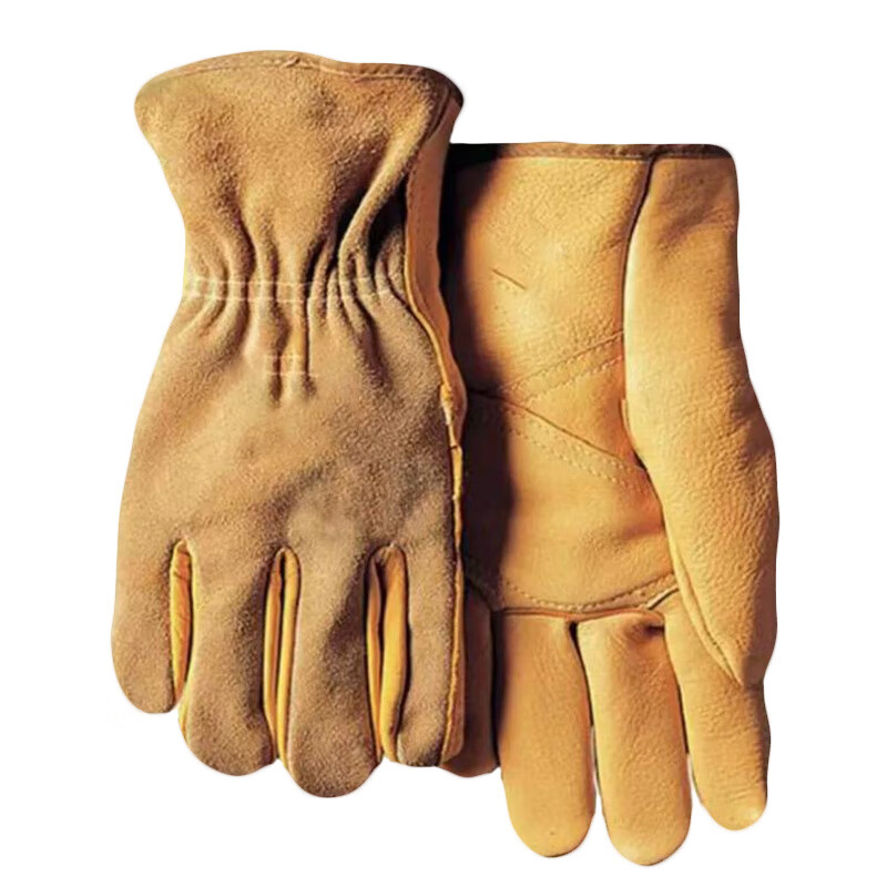 威特仕（WELDAS） 10-2338 鹿青驳掌驾车款 烧焊手套 M （单位：对）  