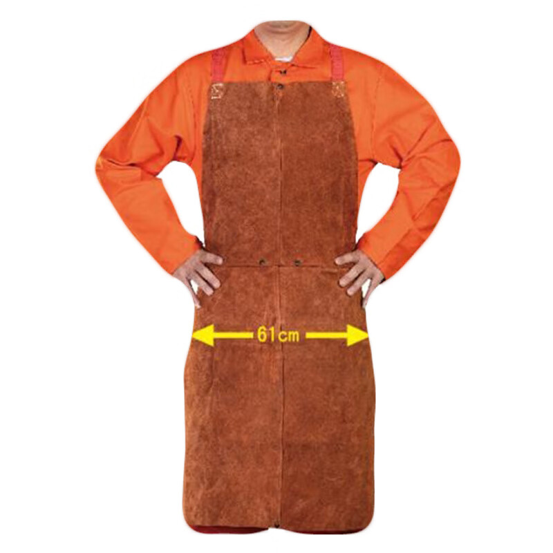 威特仕（WELDAS） 44-7148 蛮牛王护胸围裙 122cm长 （单位：件）  咖啡色