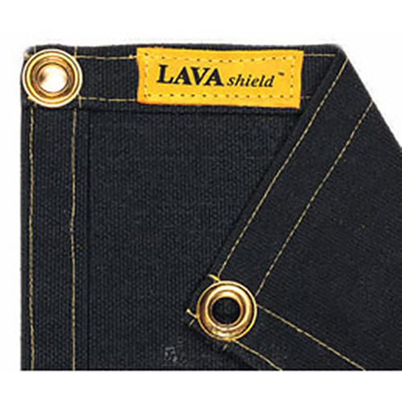 威特仕（WELDAS） 50-2468 23安玻璃纤维电焊防护毯 1.73*2.34m （单位：张）  黑色