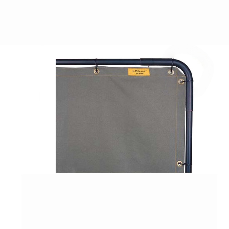 威特仕（WELDAS） 55-9466 防火阻燃帆布不透光防护屏 1.74*1.74m （单位：张）  灰色