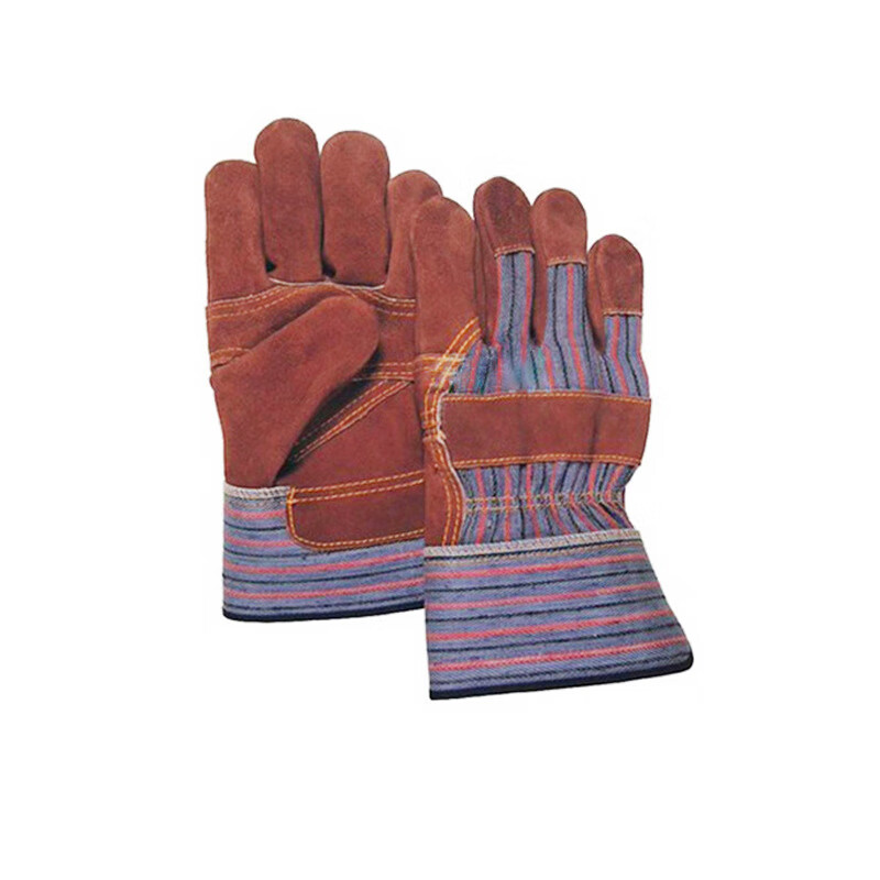 威特仕（WELDAS） 10-2206 牛二层芯皮驳掌款 劳保手套 L （单位：对）  