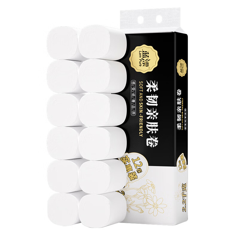 蓝漂 LP-2030 亲肤卷纸 12卷/提 （单位：提）