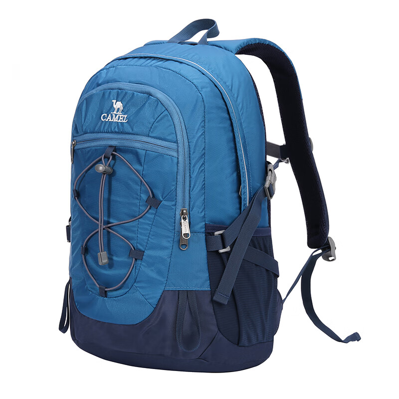 骆驼（CAMEL） A1W3FI101B 轻便徒步双肩包 30*22*47cm （单位：个） 靛蓝